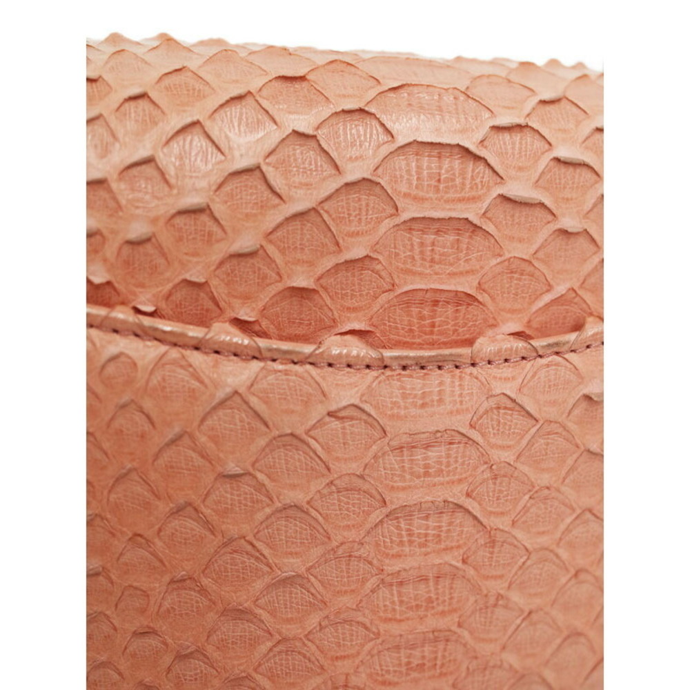 Chanel Python Chain Bag Shoulder Pink - Picture 4 of 9